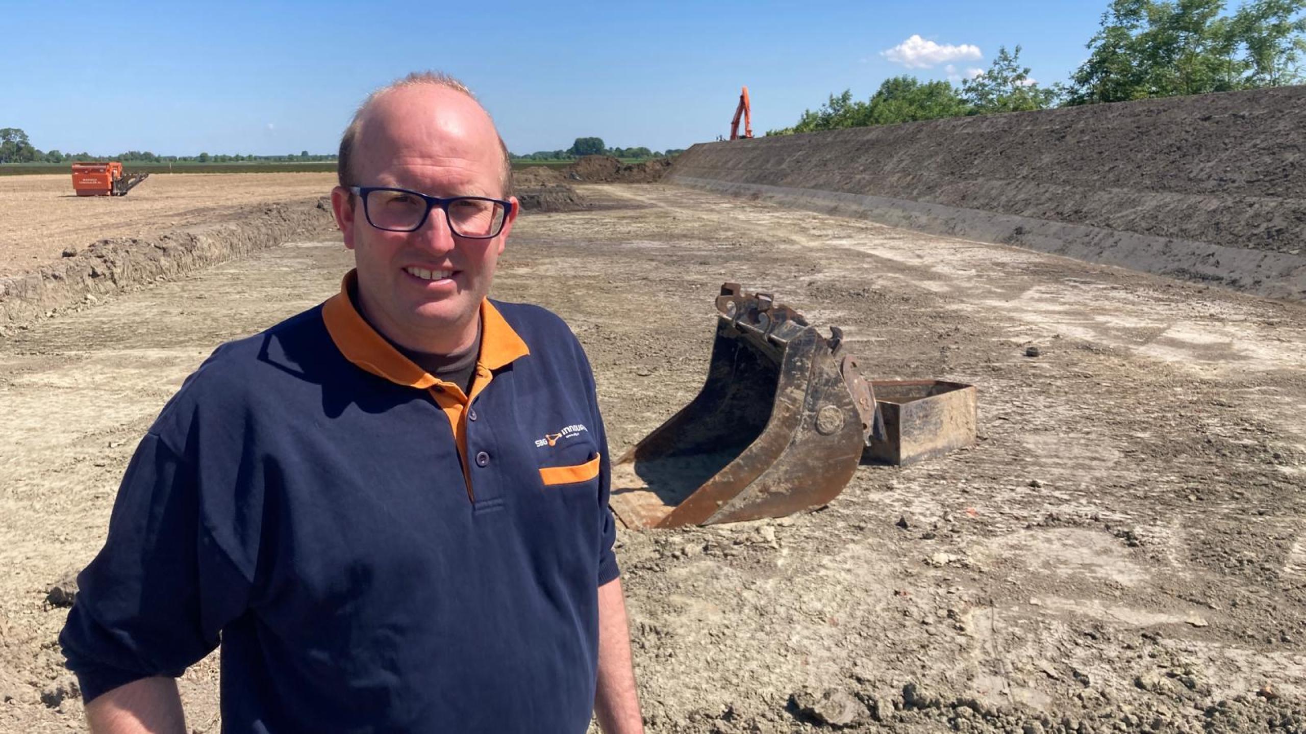 Mark Verhage van Akkerbouwbedrijf Verhage